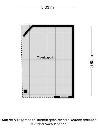 Plattegrond niet in brochure