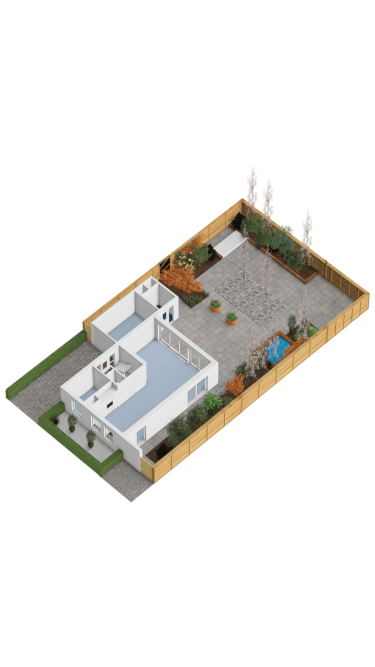 Plattegrond niet in brochure