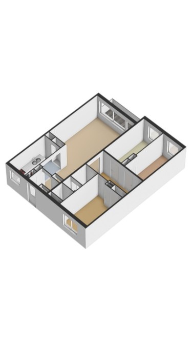 Plattegrond niet in brochure