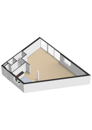 Plattegrond niet in brochure