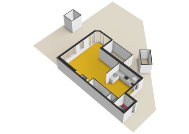 Plattegrond niet in brochure