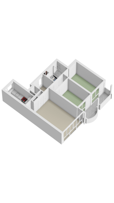 Plattegrond niet in brochure