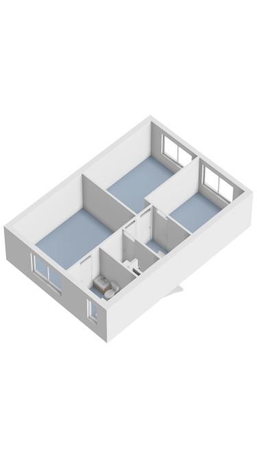 Plattegrond niet in brochure