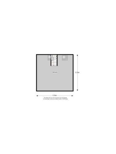 Plattegrond niet in brochure