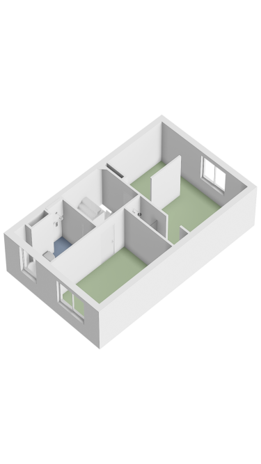 Plattegrond niet in brochure