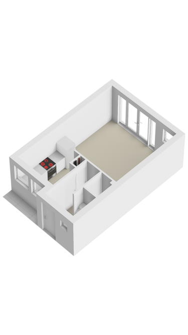 Plattegrond niet in brochure