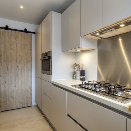 De moderne designkeuken