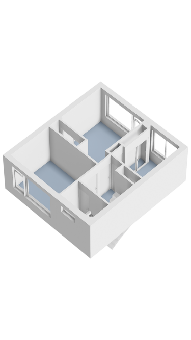Plattegrond niet in brochure