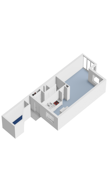 Plattegrond niet in brochure