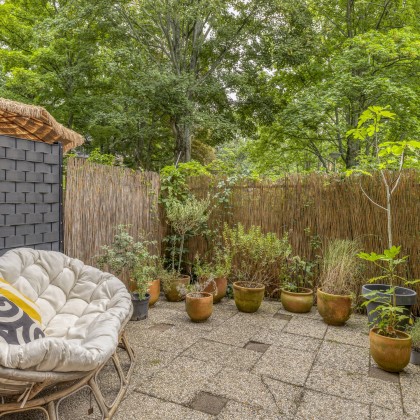 Zonnige tuin