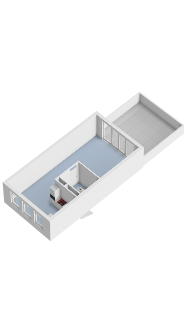 Plattegrond niet in brochure