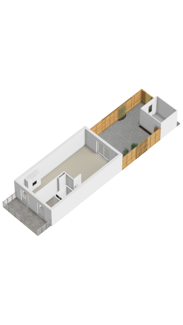 Plattegrond niet in brochure