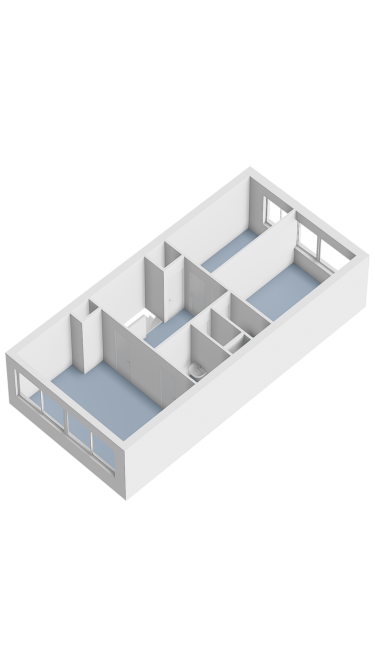 Plattegrond niet in brochure
