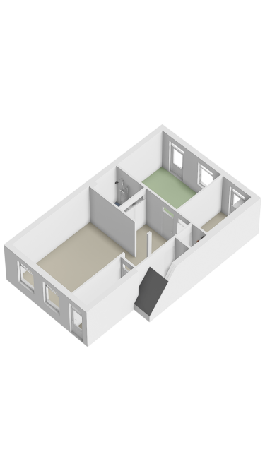 Plattegrond niet in brochure