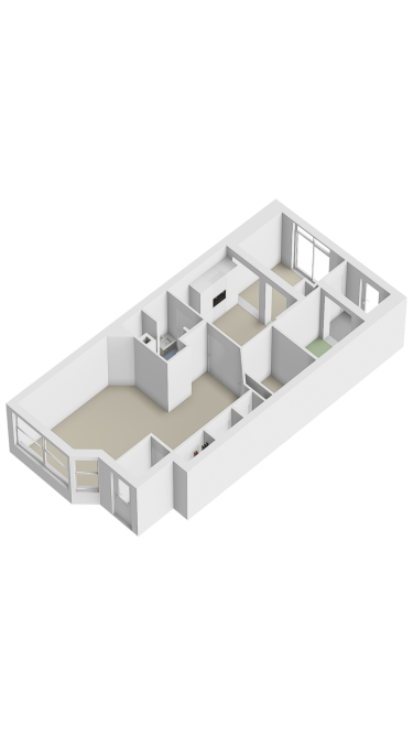 Plattegrond niet in brochure