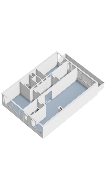 Plattegrond niet in brochure