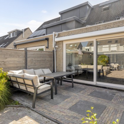 Tuin op het noordwesten