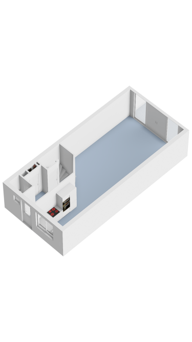Plattegrond niet in brochure