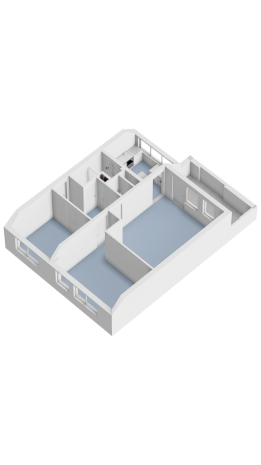 Plattegrond niet in brochure