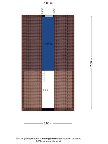 Plattegrond niet in brochure