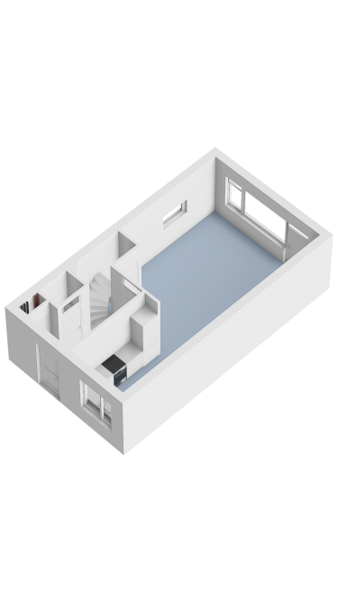 Plattegrond niet in brochure