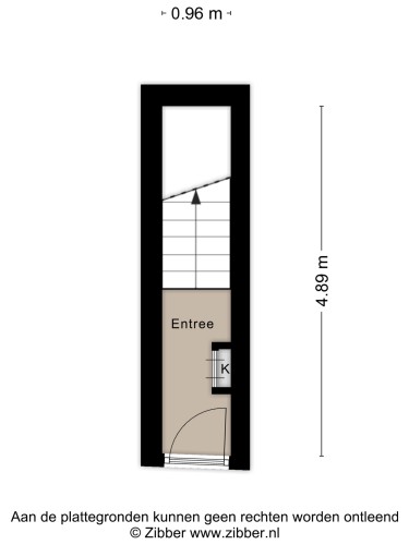 Plattegrond niet in brochure