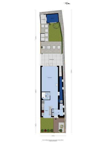 Plattegrond niet in brochure