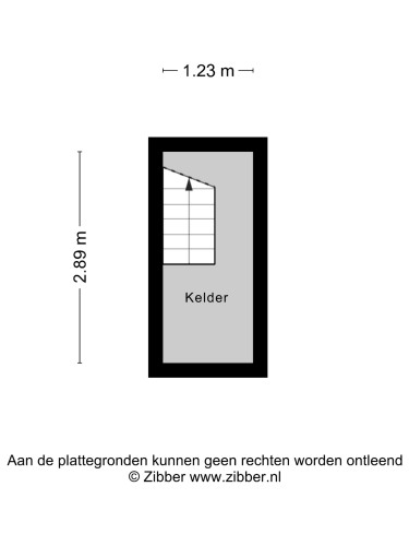 Plattegrond niet in brochure