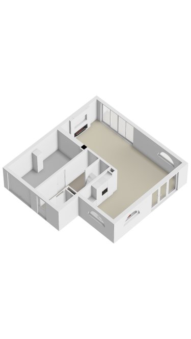 Plattegrond niet in brochure