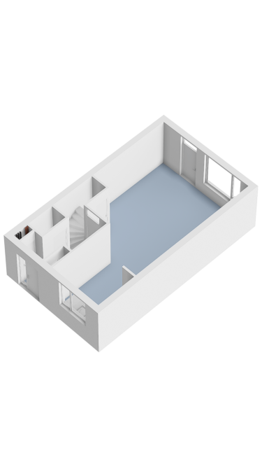 Plattegrond niet in brochure