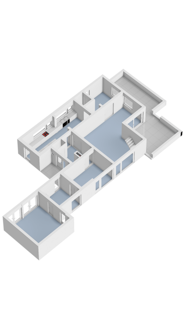Plattegrond niet in brochure