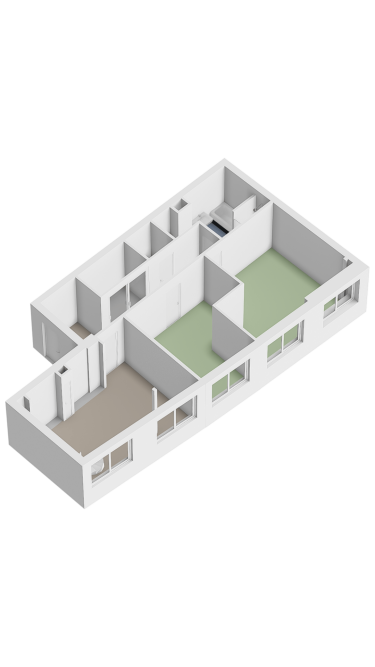 Plattegrond niet in brochure