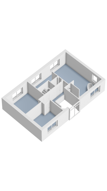 Plattegrond niet in brochure