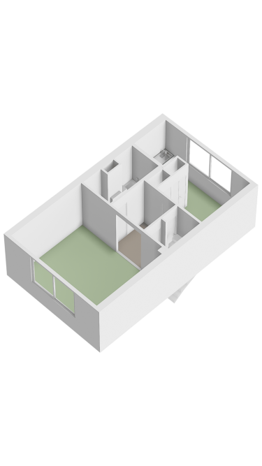 Plattegrond niet in brochure
