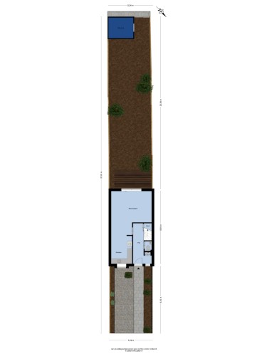Plattegrond niet in brochure