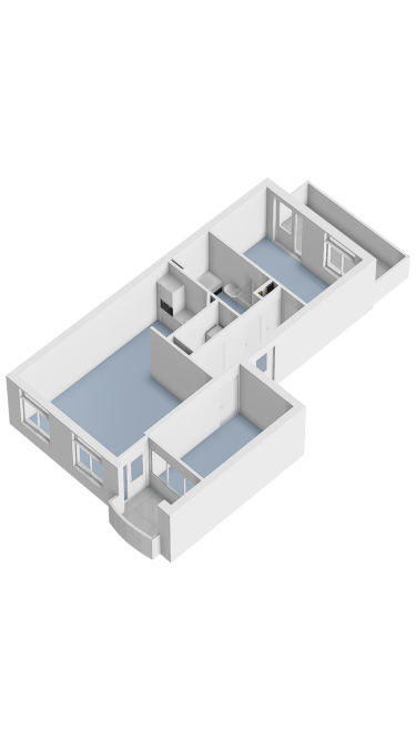 Plattegrond niet in brochure