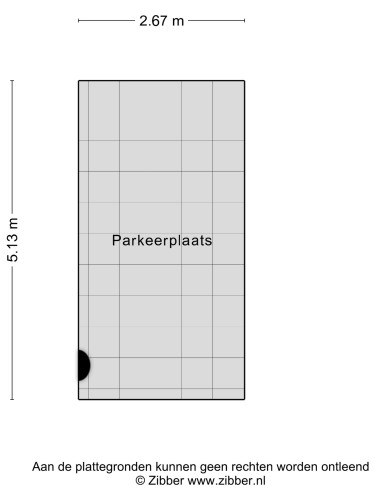 Plattegrond niet in brochure