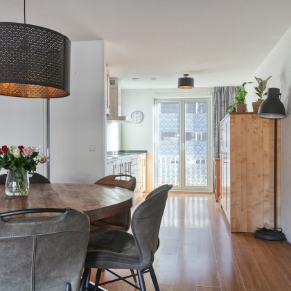 Een gezellige eethoek