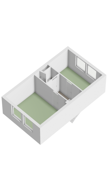 Plattegrond niet in brochure