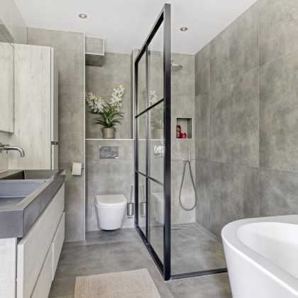 Moderne badkamer