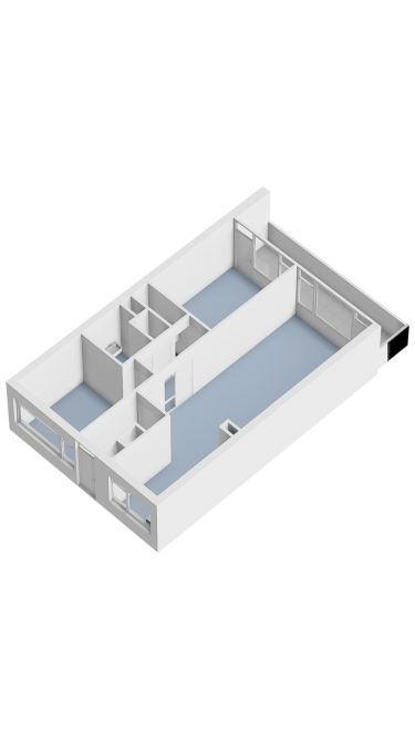 Plattegrond niet in brochure