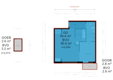 Plattegrond niet in brochure