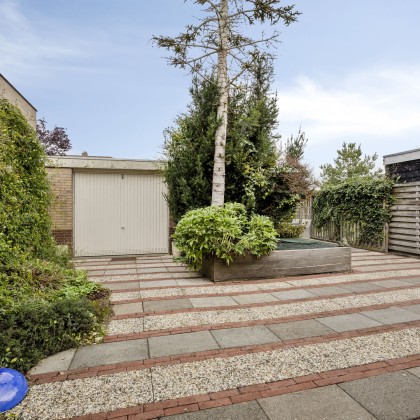 Royale achtertuin