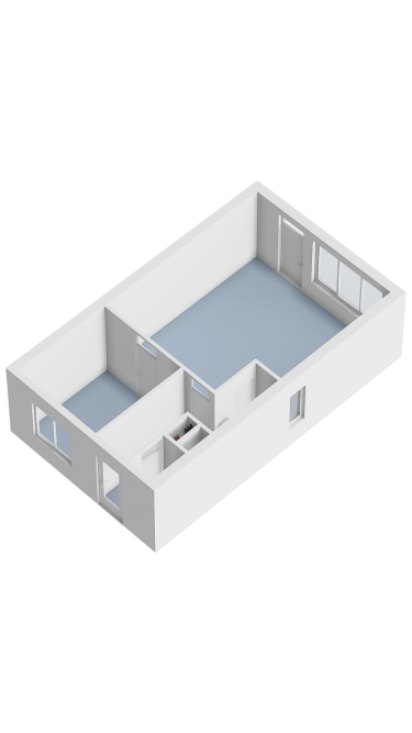 Plattegrond niet in brochure