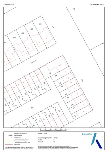 Kadastrale kaart