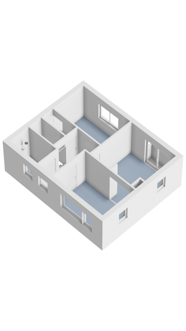 Plattegrond niet in brochure