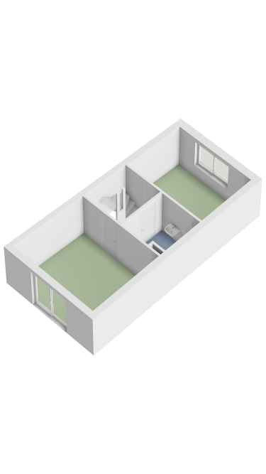 Plattegrond niet in brochure