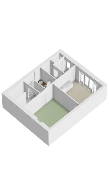 Plattegrond niet in brochure