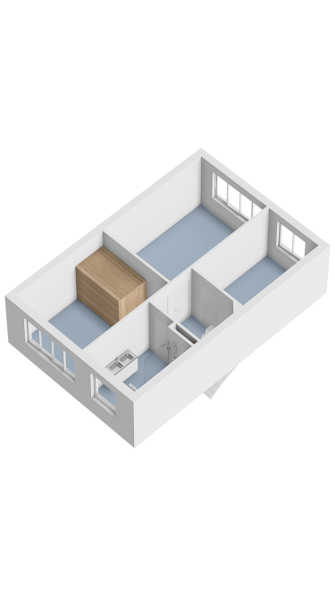 Plattegrond niet in brochure