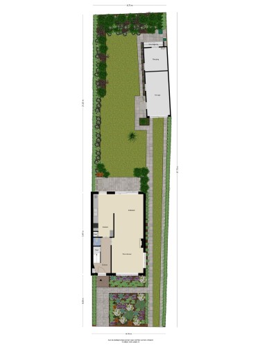 Plattegrond niet in brochure